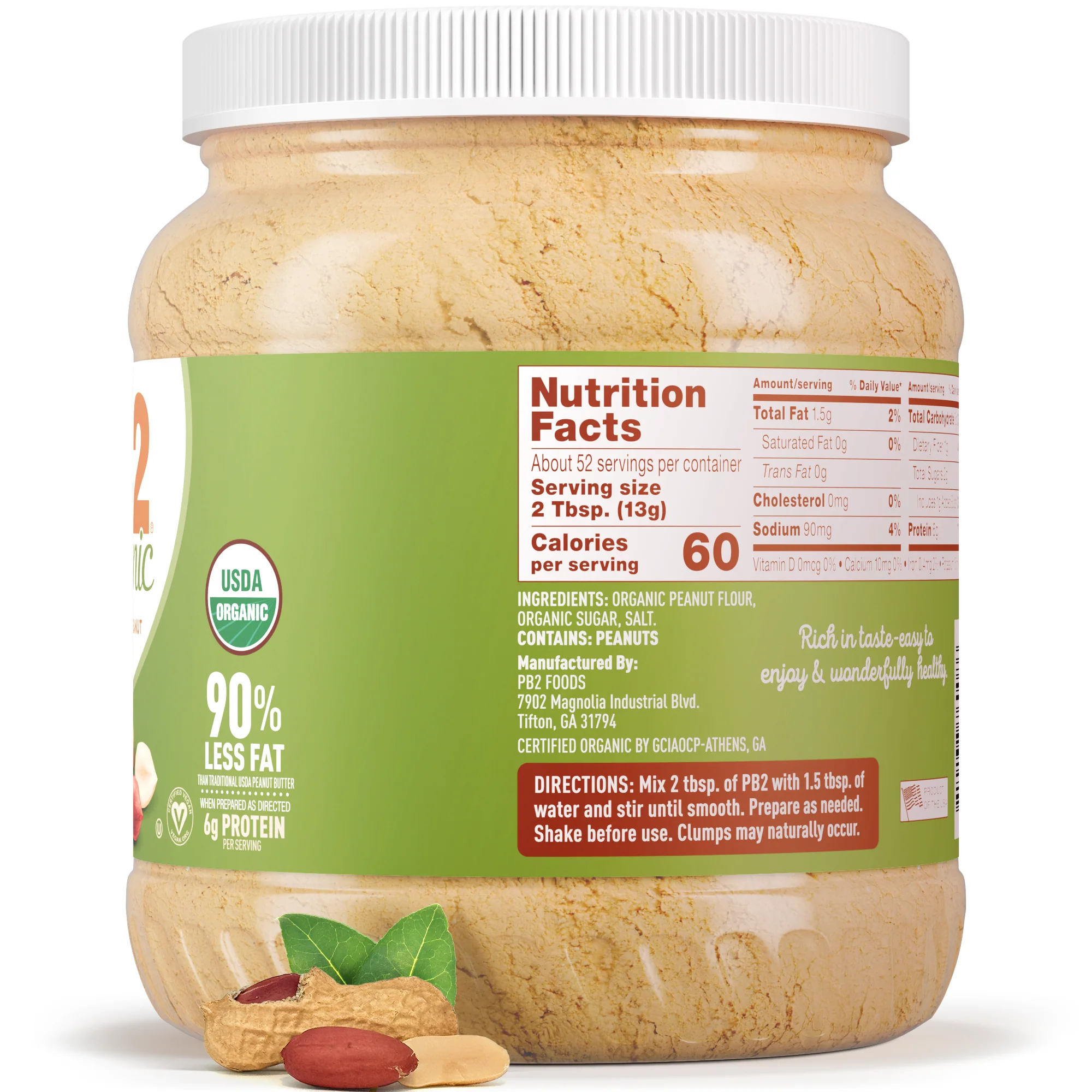 PB2 - Powdered Peanut Butter - Organic - Image 10