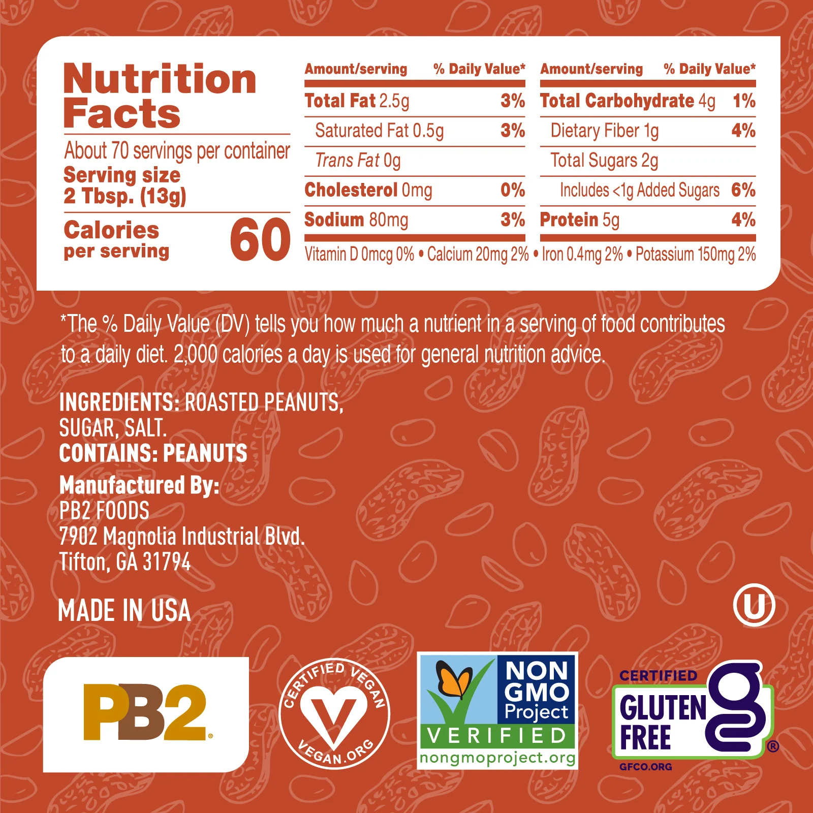 PB2 Special Bundle - 32 oz - Original and Crunchy - Image 3