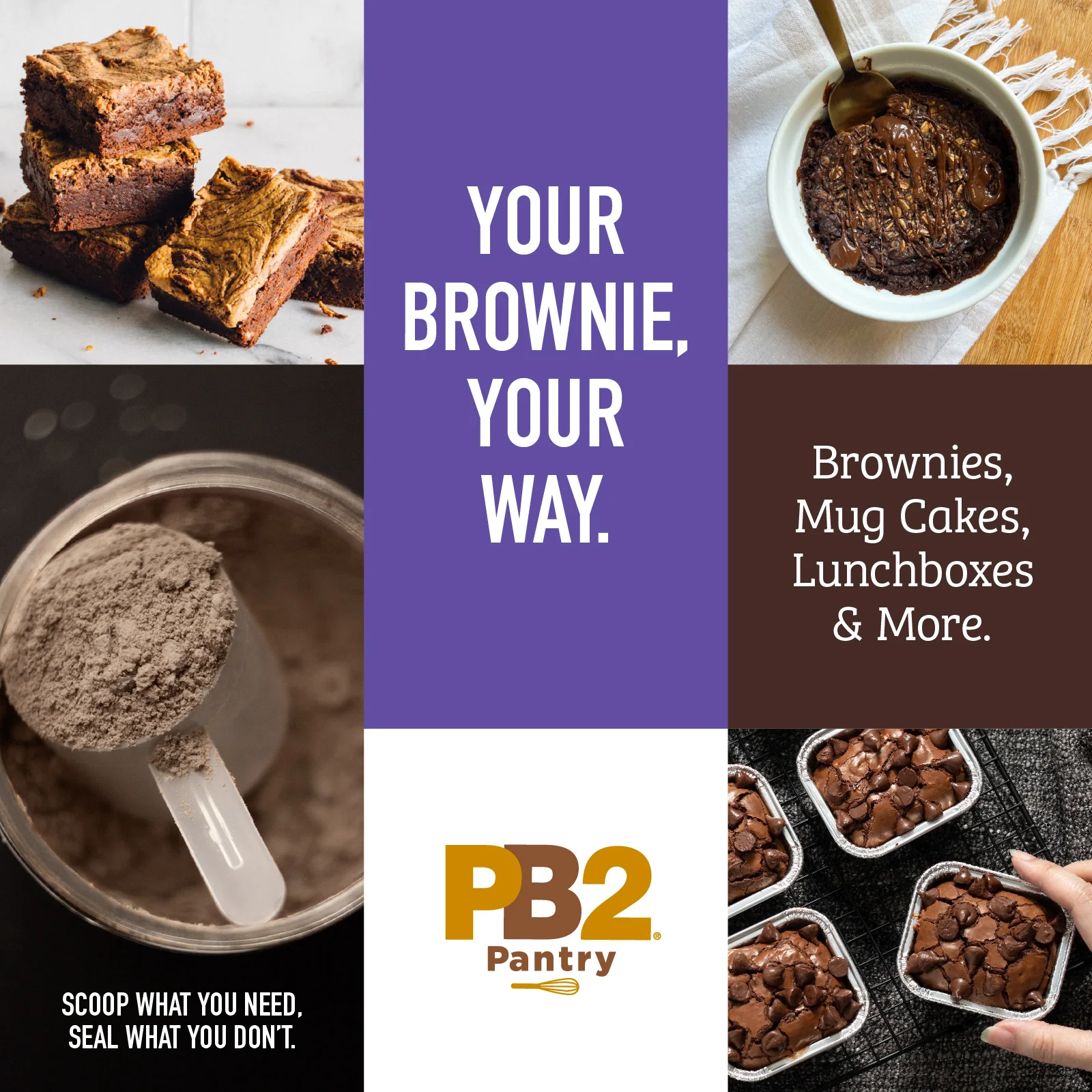 PB2 Pantry - Chocolate Brownie Mix - Image 8