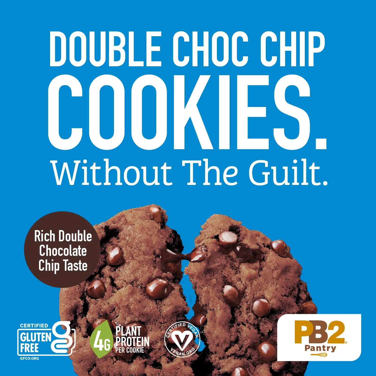 PB2 Pantry - Double Chocolate Chip Cookie Mix - Image 4