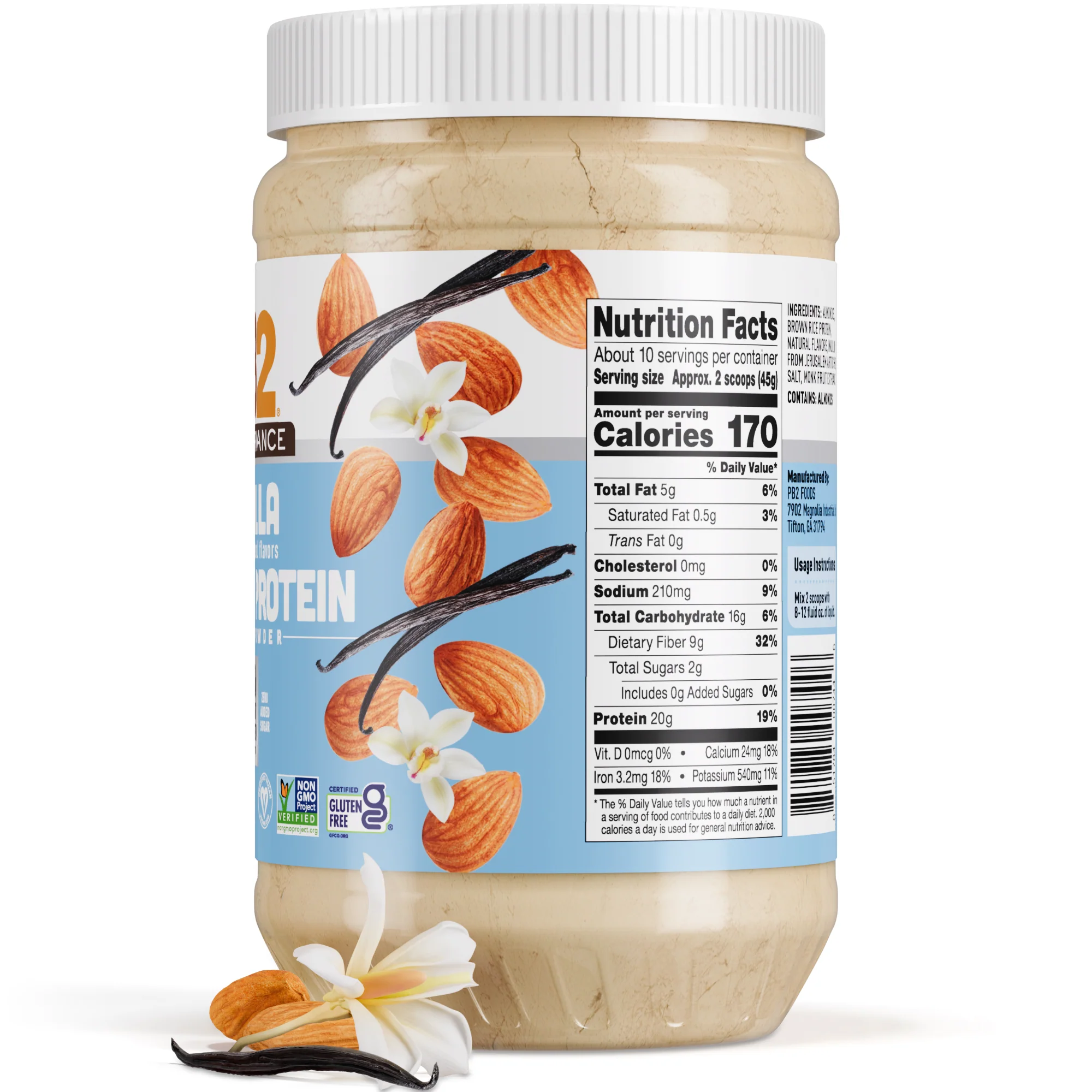 PB2 Performance - Almond Protein with Vanilla - Image 12