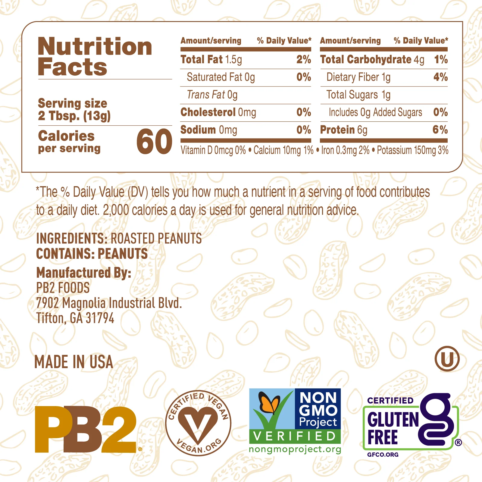 PB2 - Pure Peanut Powder - No Sugar or Salt - Image 3